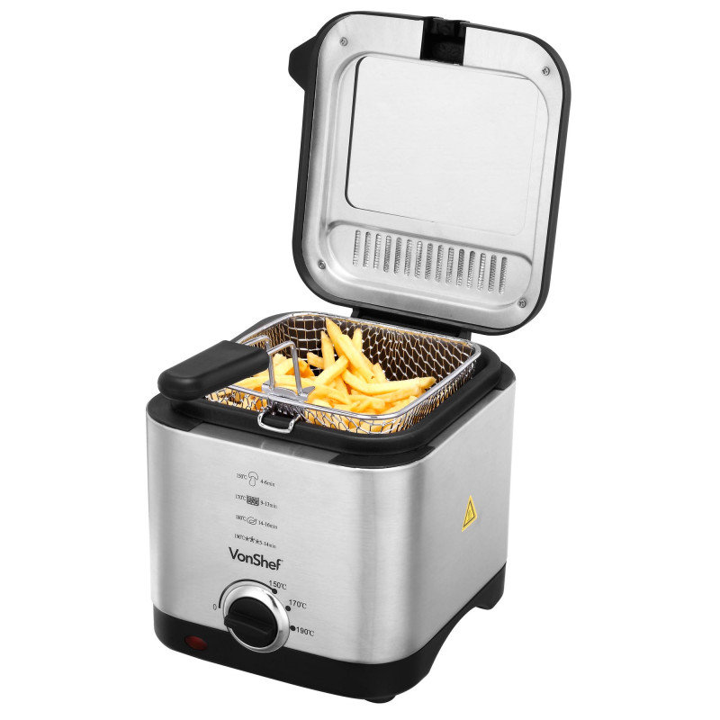 VonShef 1.5 L Compact Deep Fat Fryer & Reviews Wayfair.co.uk